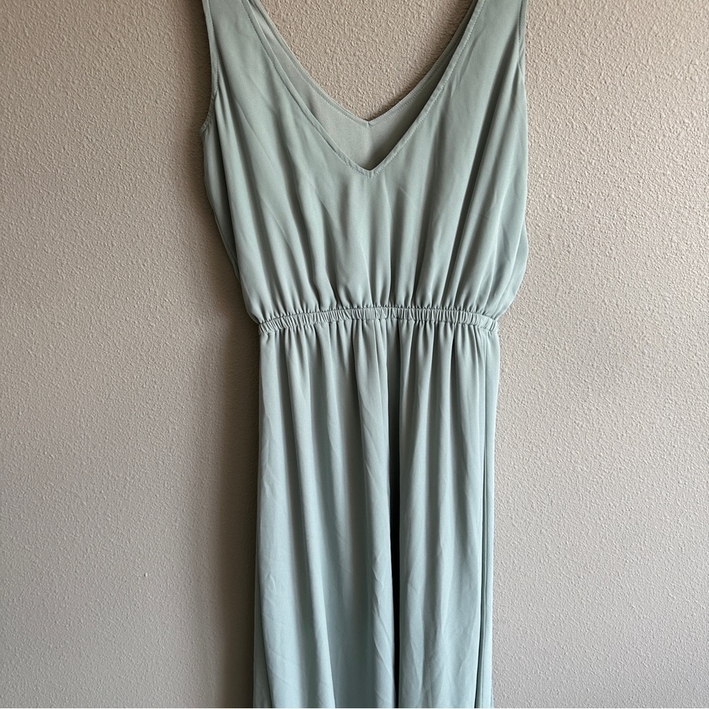 Show Me Your MuMu Light Blue Maxi Dress Large - Picture 11 of 14